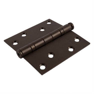 3 Stück Kugelscharnier gerade Bronze 89x89x2,5 mm