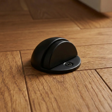 Türstopper Boden rund 45 mm schwarz