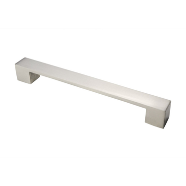 Würfelförmiger Griff in Edelstahloptik – Bohrabstand 192 mm