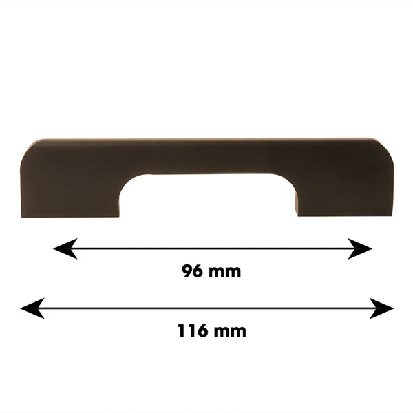 Griffdesign Bronze 116 mm - Bohrabstand 96 mm