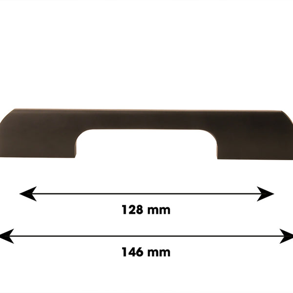 Griffdesign Bronze 146 mm - Bohrabstand 128 mm