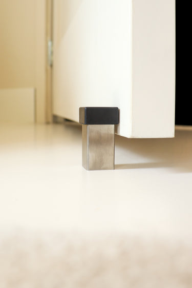 Türstopper aus Edelstahl, Boden- oder Wandmontage, 56 mm