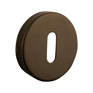 Schlüsselrosetten Bronze rund