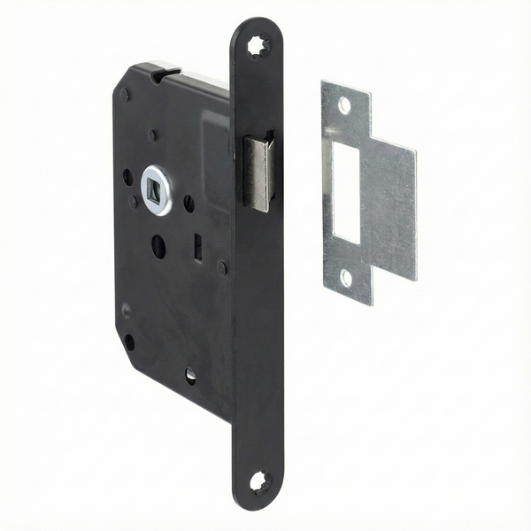 Laufschloss mit schwarzer Frontplatte