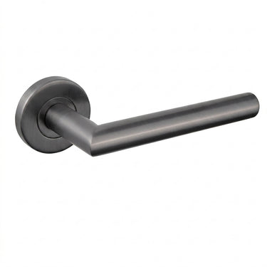 Mantua Türklinke Gun Metal PVD-beschichtet mit runder Rosette