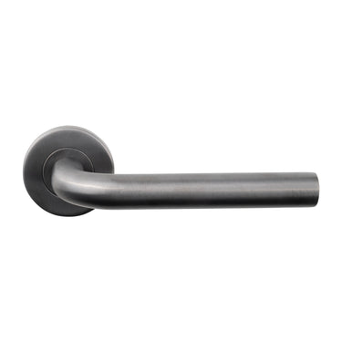 Oristano Türgriff Gun Metal PVD beschichtet mit runder Rosette