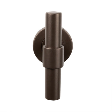 Pesaro Türdrücker Bronze mit runder Rosette