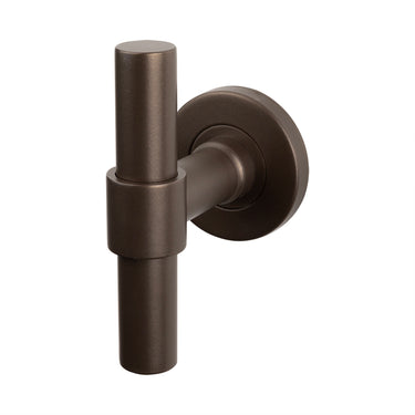 Pesaro Türdrücker Bronze mit runder Rosette