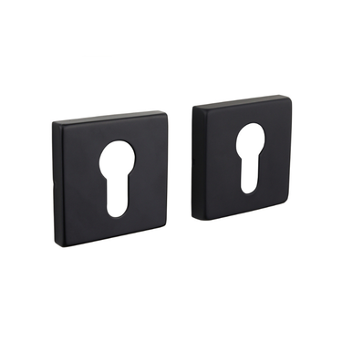 Zylinderrosetten, schwarzes Quadrat